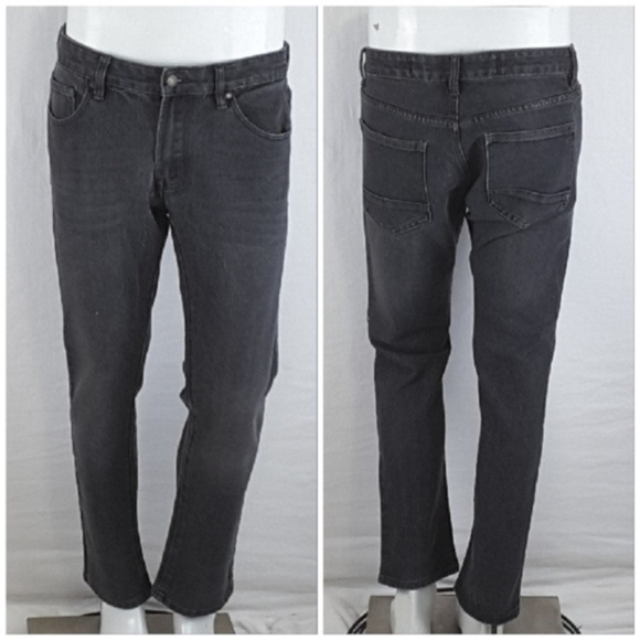 *MENI* MBX CLOTHING, Los Angeles, Black Denim Jean - Picture 1 of 7